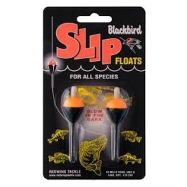 Red Wing Tackle Blackbird Slip Float. Orange. Size 3