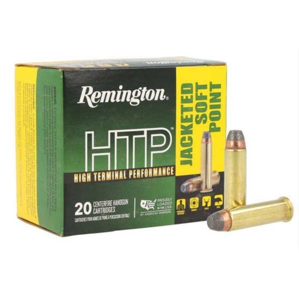 Remington Arms Co. Inc. Remington HTP Handgun Ammunition .44 Rem Mag 240gr JSP 1180 fps 20/ct
