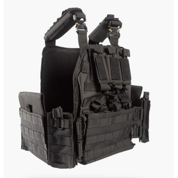 Guard Dog Body Armor Sheppard Plate Carrier- Black Quick Release