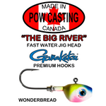 pow casting Big River Jig Head 1oz