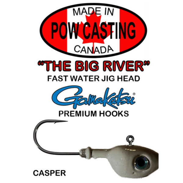 pow casting Big River Jig Head 1oz