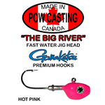 pow casting Big River Jig Head 1/2oz