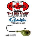 pow casting Big River Jig Head 3/4oz