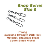 Torpedo Snap Swivel 20 pk