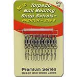 Torpedo Premium Ball Bearing Swivel 10pk