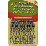 Torpedo Premium Ball Bearing Swivel 10pk