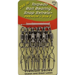 Torpedo Premium Ball Bearing Swivel 10pk