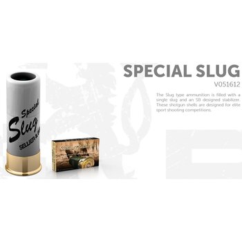 Sellier & Bellot 12ga 2 3/4" Special Slug Box of 5