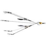 6th Sense Divine 5-Wire 4-Blade Umbrella Rig 6.5" Spanish Pearl