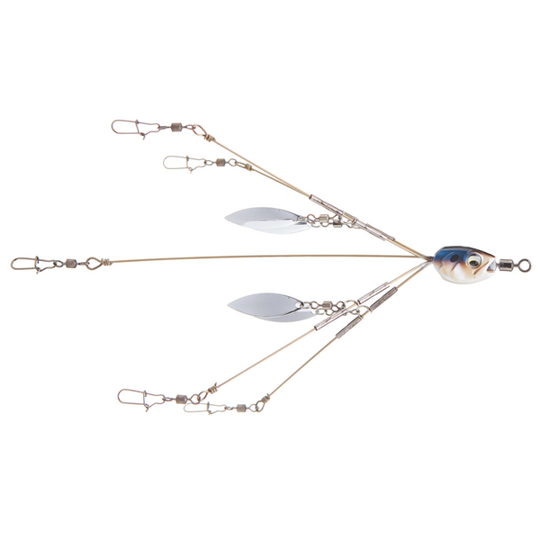 6th Sense Divine 5-Wire 4-Blade Umbrella Rig Kit