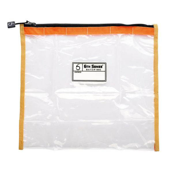6th Sense BaitZip Pro Bag. 15" x 13" Creamsicle