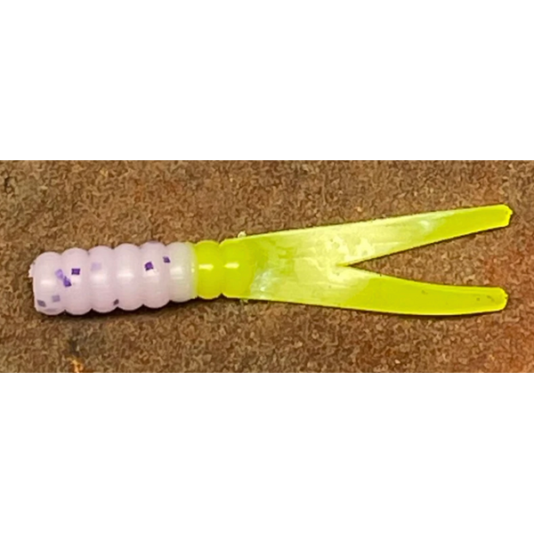 HR Baits 2" Split Fork Tail 15ct Floating