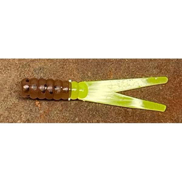 HR Baits 2" Split Fork Tail 15ct Floating