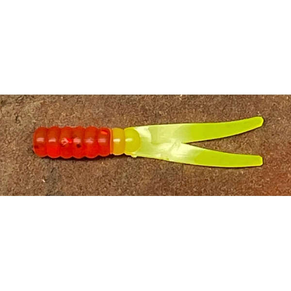 HR Baits 2" Split Fork Tail 15ct Floating