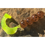 HR Baits 2" Paddle Tail Grub 15ct