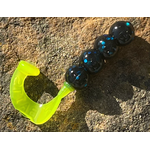 H R Baits 2" Paddle  Tail Grubs 15 ct  Per Bag