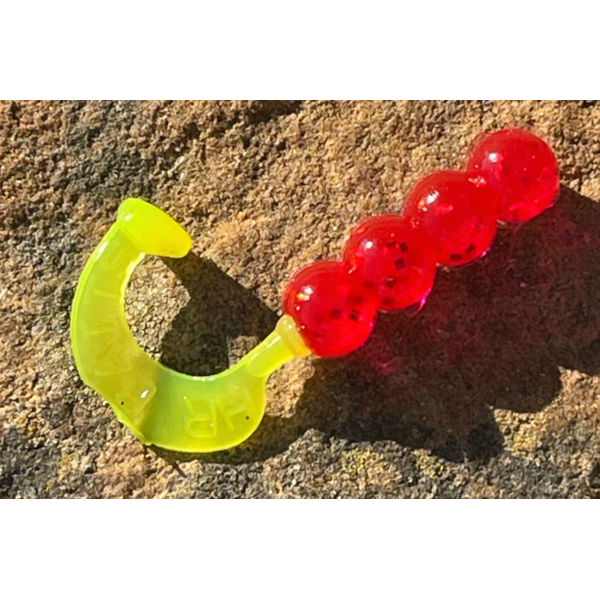 H R Baits 2" Paddle  Tail Grubs 15 ct  Per Bag