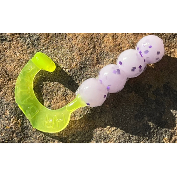 H R Baits 2" Paddle  Tail Grubs 15 ct  Per Bag