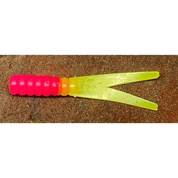HR Baits 2" Split Fork Tail 15ct Floating