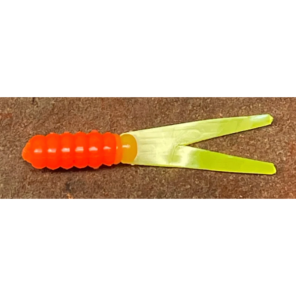 HR Baits 2" Split Fork Tail 15ct Floating