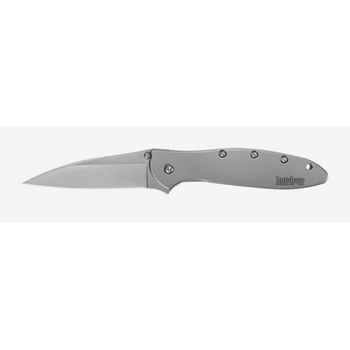 Kershaw Sandvik 1660 high-performance stainless steel blade holds its edge