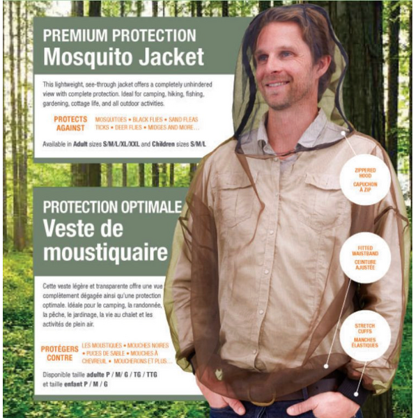 Mazzorato Essentials Mazz Premium Protection Mosquito/Bug Jacket - Adult