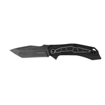 Kershaw Kershaw 8750BLKBW Shuffle II Multi- Function Folding Knife 2.25" Blackwash Plain Blade, Glass-Filled Nylon Handles, Liner Lock