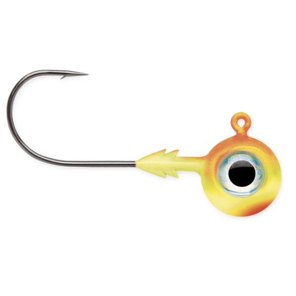 VMC Tungsten Neon Moon Eye Jig 1/16oz 2-pk
