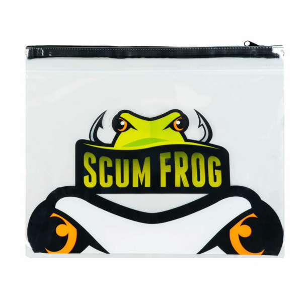 Scum Frog Clear Tackle Bag 13" x 16"