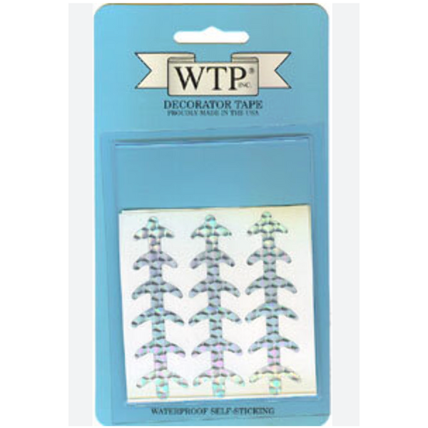 WTP Decorator Tape Ladderback 3'' 6pk