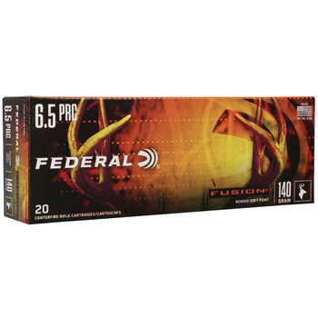 Federal Fusion 6.5 PRC 140 gr Fusion Soft Point 20 Bx