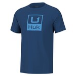 Huk Stacked Logo Tee