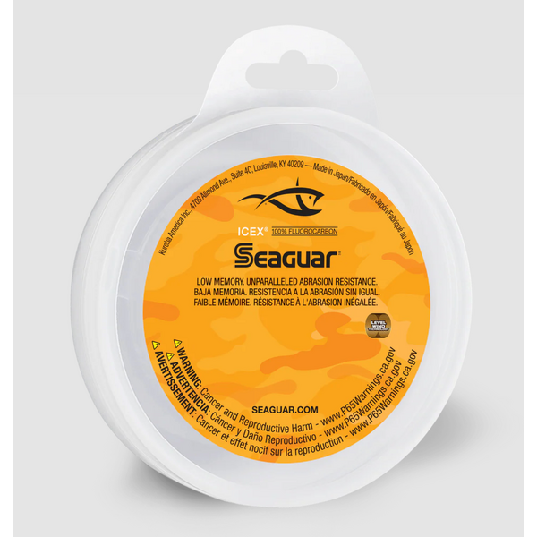 Seaguar Ice X  100% Fluorocarbon Ice Line 50yds