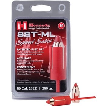Hornady Hornady Sabot LockNLoad Speed Sabot Low Drag Bullets .50 cal Low Drag Speed Sabot with .45 cal 250 gr SST Bullet 10/ct