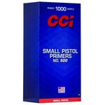 CCI #500 Small Pistol Primers Box of 1000