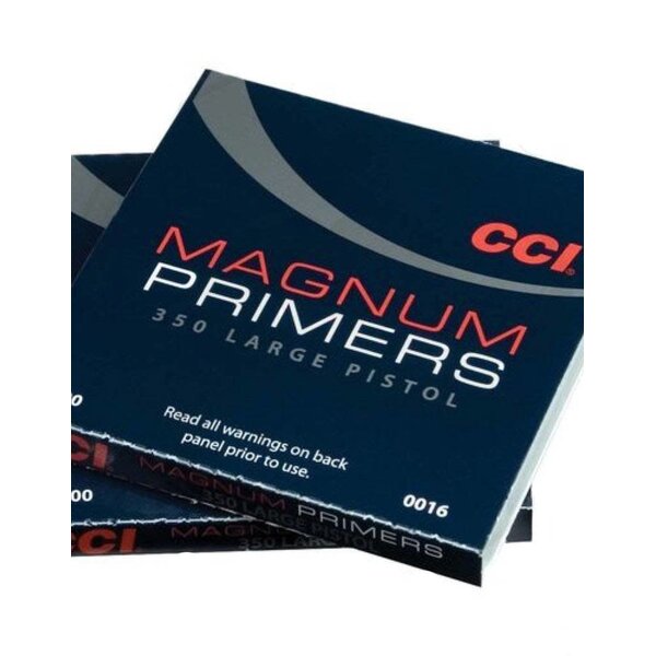 CCI #350 Large Pistol Magnum Primers, 100 Per Box