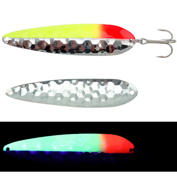 Moonshine Lures Moonshine Lures Half Moon Magnum 4.5" Spoon