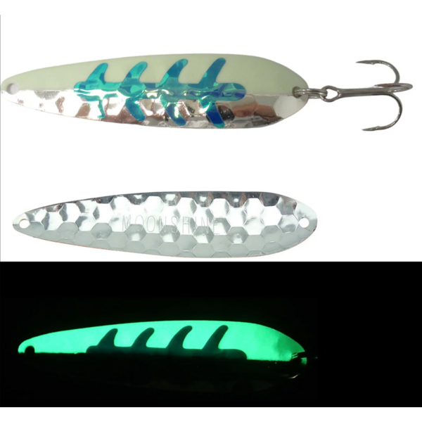 Moonshine Lures Moonshine Lures Half Moon Magnum 4.5" Spoon