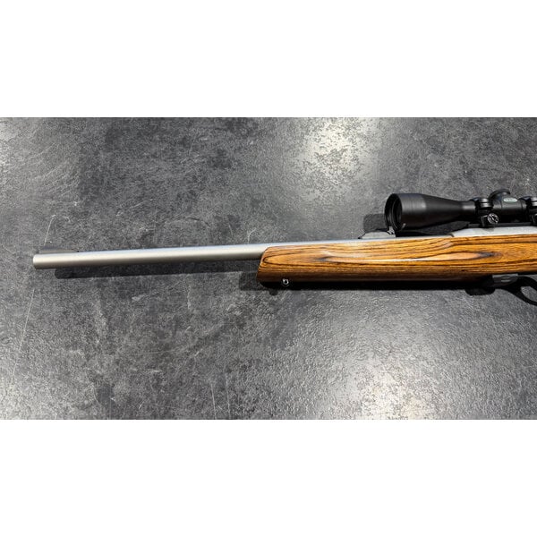 Remington 597 22 LR Stainless Semi Auto w/Weaver 3-9 Scope