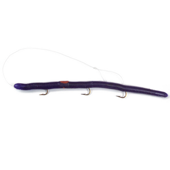 kelly's Kellys "Plow Jockeys" Pre-Rigged Plastic Purple