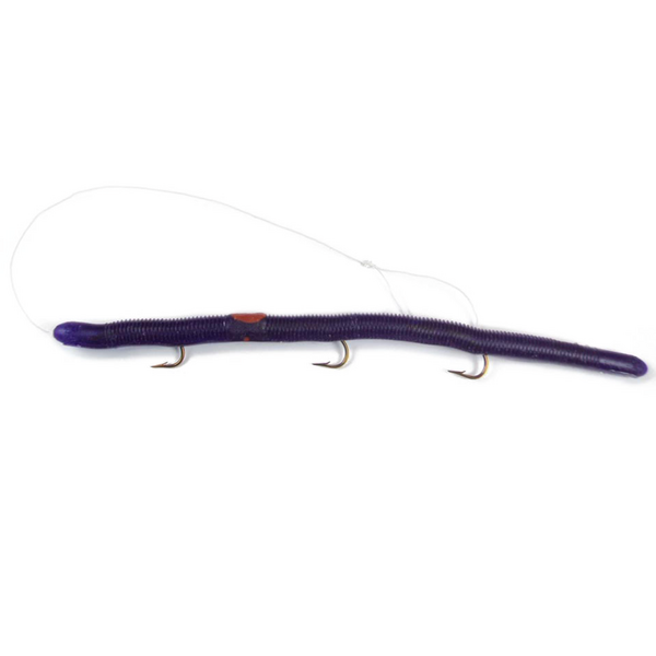 kelly's Kellys "Plow Jockeys" Pre-Rigged Plastic Purple
