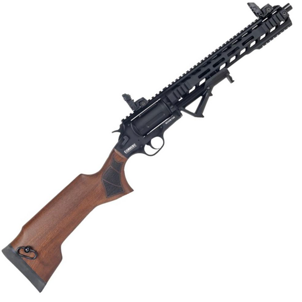 Evolve Tac Walnut Edition, Revolver Shotgun/Rifle, 410 Bore x 2.5” / 45 LC, 13" Barrel