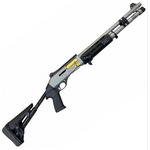 TacOp Pro Semi-Auto Shotgun, 12 Gauge, 3" Chamber, 18.5” Barrel, Grey
