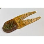 Zoom Salty Pro Chunk 3-1/2" Rootbeer Pep/Grn 5-pk