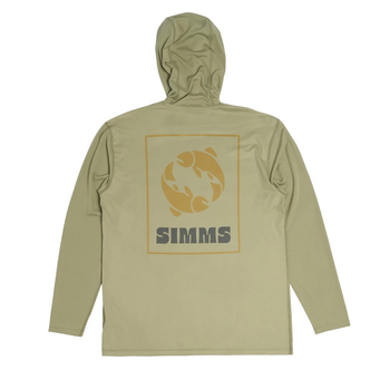 Simms Men's Tech Hoody. Willow Trout Gemini