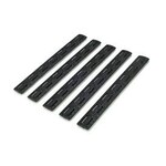 BCM  M-Lok Rail Panel Kit 5.50” 5-Pack, BLK