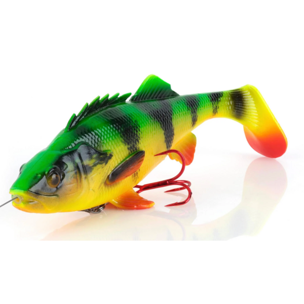 Savage Gear 4D Line Thru Perch 8" 3-1/2oz Firetiger