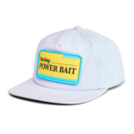 Berkley PowerBait Vintage Snapback Hat. White