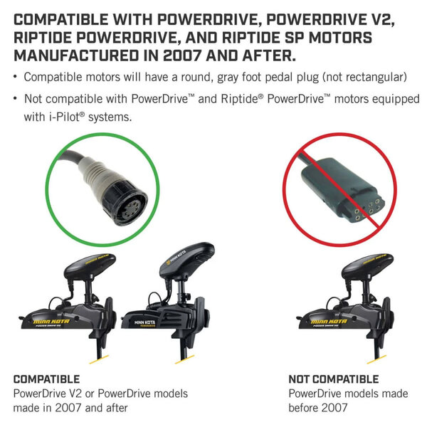 Minn Kota Minn Kota PowerDrive BT Foot Pedal Acc (Corded)