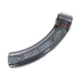 Butler Creek Butler Creek Banana Magazine-Steel Lips. 25 RDS . Black Pinned at 10 RDS